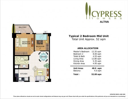 Cypress Towers 2 Bedroom